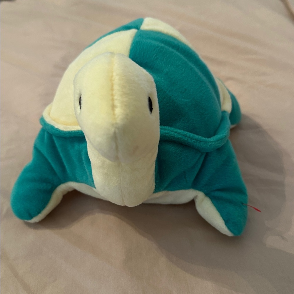 TY Pillow Pal Plush Snap the Turtle Stuffed Animal